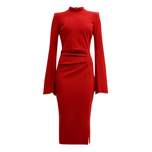 Chiara Boni La Petite Robe Nefeli Dress in Passion, Size 40/42