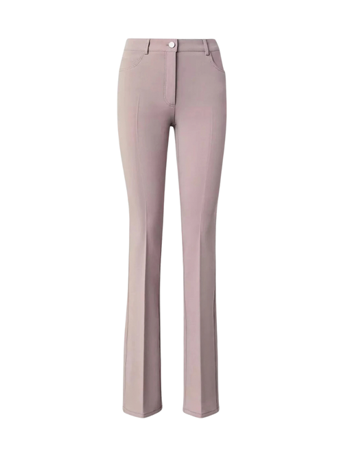 Akris Maris Bootcut Pants in Camel, Size 6