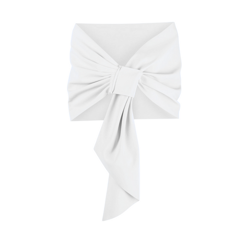 Chiara Boni La Petite Robe Eva Stole in White