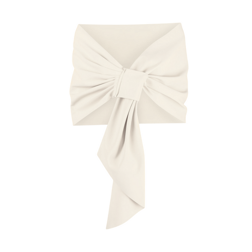 Chiara Boni La Petite Robe Eva Stole in Cream