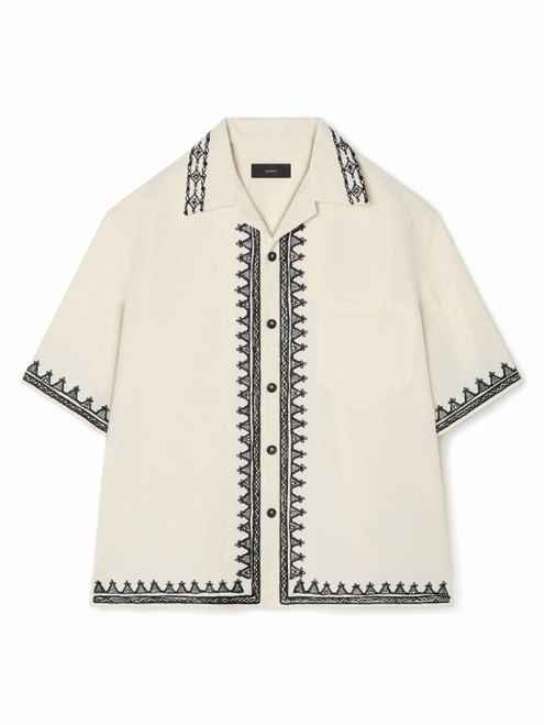 ALANUI Akasha Short Sleeve Canvas Shirt, Size X-Small
