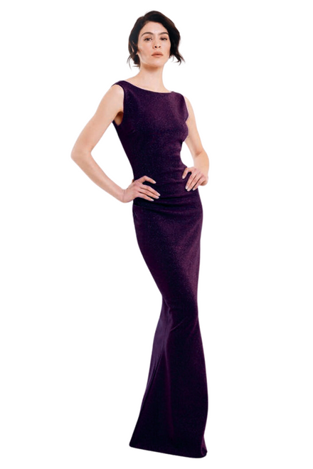 *VIRTUAL TRUNK SHOW* Chiara Boni La Petite Robe Ajour Sugar Long Gown in Pomace