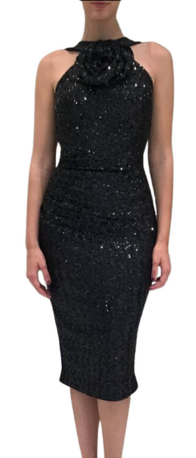 *VIRTUAL TRUNK SHOW* Chiara Boni La Petite Robe Akike Paillettes ZP Dress