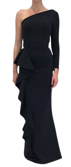 *VIRTUAL TRUNK SHOW* Chiara Boni La Petite Robe Yulya Paillettes Long Gown