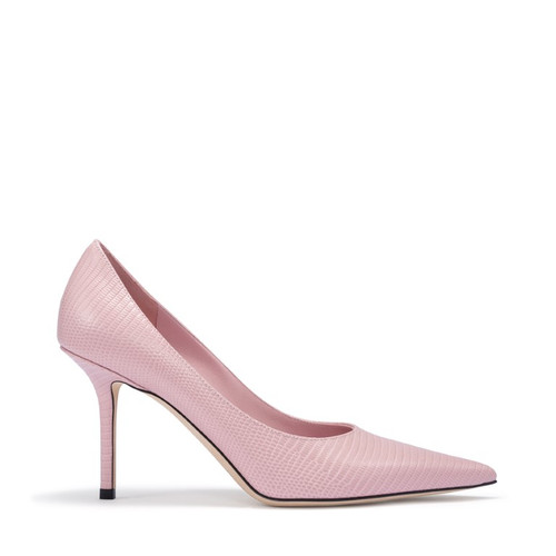 Jimmy Choo Love 85 Leather Pumps in Rattan