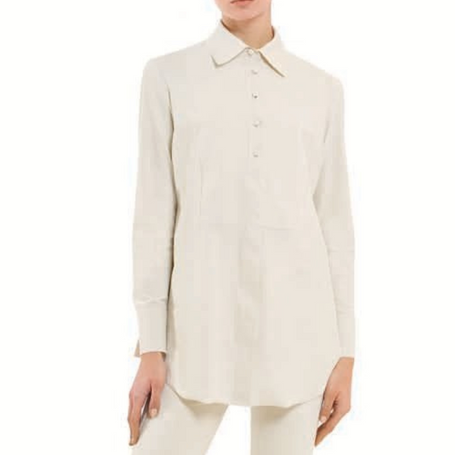 Chiara Boni La Petite Robe Elgah Top in Winter White, Size 50