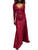 *SPECIAL ORDER* Chiara Boni La Petite Robe Koly JJ Long Gown in Garnet