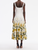 Oscar de la Renta Sleeveless Scoop Neck Chrysanthemum Fade Maxi Dress in Yellow/White, Size 6 Oscar de la Renta Sleeveless Scoop Neck Chrysanthemum Fade Maxi Dress in Yellow/White, Size 6