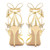 Sophia Webster Vanessa Sandal in Gold, Size 38 Sophia Webster Vanessa Sandal in Gold, Size 38