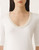 Fabiana Filippi Jersey T-Shirt in Optical White/White, Size 44