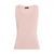 Akris Silk Knit Tank Top in Powder Pink, Size 6
