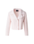 Akris Alise Single-Breasted Jacket in Powder Pink, Size 10