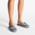 Jimmy Choo Amiee Denim Espadrilles with Sangallo Embroidery Flat in Blue Haze Jimmy Choo Amiee Denim Espadrilles with Sangallo Embroidery Flat in Blue Haze