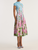 *VIRTUAL TRUNK SHOW* Oscar de la Renta Cap Sleeve Foxglove Poplin Dress