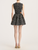*VIRTUAL TRUNK SHOW* Oscar de la Renta Sleeveless Frayed Denim Jacquard Dress