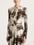 *VIRTUAL TRUNK SHOW* Oscar de la Renta Long Sleeve Feather Jersey Dress