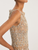 *VIRTUAL TRUNK SHOW* Oscar de la Renta Sleeveless Crystal Wave Embroidered Cocktail Dress
