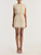 *VIRTUAL TRUNK SHOW* Oscar de la Renta Cap Sleeve Pearl Fringe Cocktail Dress