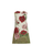 Oscar de la Renta Peony Unraveled Shift Dress in Ecru Multi, Size 2