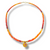 Mara Labell Designs 18K Gold Allure Mexican Fire Opal & Gold Rondelle Necklace, 16"