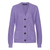Iris Von Arnim Maxine Cashmere Cardigan in Amethyst, Size Medium