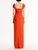 *VIRTUAL TRUNK SHOW* Oscar de la Renta Cap Sleeve Draped Cady Gown