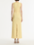 *VIRTUAL TRUNK SHOW* Oscar de la Renta Short Sleeve Scoop Neck Porcelain Flowers Jersey Dress