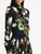 *VIRTUAL TRUNK SHOW* Oscar de la Renta Long Sleeve Chine Cyclamen Silk Asymmetrical Day Dress