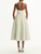 *VIRTUAL TRUNK SHOW* Oscar de la Renta Halter Neck Porcelain Flowers Faille Cocktail Dress