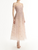 *VIRTUAL TRUNK SHOW* Oscar de la Renta Cap Sleeve Crystal Embroidered Cocktail Dress