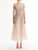 *VIRTUAL TRUNK SHOW* Oscar de la Renta Cap Sleeve Crystal Embroidered Cocktail Dress