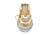 *Virtual Trunk Show* Judith Leiber Couture Tiered Cake Tie The Knot in Champagne Sapphire Multi