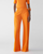 Carolina Herrera Wide-Leg Diane Pants in Tiger Lily, Size 4