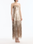  *VIRTUAL TRUNK SHOW* Oscar de la Renta Sleeveless Sequin Fringe Cocktail Dress