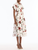 *VIRTUAL TRUNK SHOW* Oscar de la Renta Short Sleeve Hibiscus Cotton Poplin Day Dress