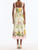 *VIRTUAL TRUNK SHOW* Oscar de la Renta Sleeveless Multi Floral Poplin Scarf Print Day Dress