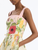 *VIRTUAL TRUNK SHOW* Oscar de la Renta Sleeveless Multi Floral Poplin Scarf Print Day Dress