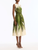 *VIRTUAL TRUNK SHOW* Oscar de la Renta Sleeveless Palm Leaves Wool Day Dress