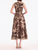 *VIRTUAL TRUNK SHOW* Oscar de la Renta Large Chine Palm Leaves Dress
