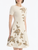 *VIRTUAL TRUNK SHOW* Oscar de la Renta Hibiscus Metallic Lurex Jacquard Knit Dress