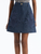*VIRTUAL TRUNK SHOW* Oscar de la Renta Pineapple Embroidered Denim Mini Skirt