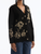*VIRTUAL TRUNK SHOW* Oscar de la Renta Hibiscus Metallic Lurex Jacquard Cardigan