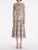 *VIRTUAL TRUNK SHOW* Oscar de la Renta Crochet Short Sleeve Cardigan Silver Foil