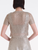 *VIRTUAL TRUNK SHOW* Oscar de la Renta Crochet Short Sleeve Cardigan Silver Foil