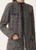 Fabiana Filippi Tweed Coat in Night Blue, Size 50