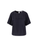 Iris Von Arnim Narcissa Silk Top in Navy, Size 36