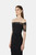 Chiara Boni La Petite Robe Long Gonno Gown in Black
