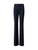 Akris Farrah Bootcut Wool Double-Face Pants in Navy, Size 6