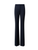 Akris Farrah Bootcut Wool Double-Face Pants in Navy, Size 6