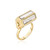 Moritz Glik 18K Yellow Gold Lotto Ring, Size 6.5